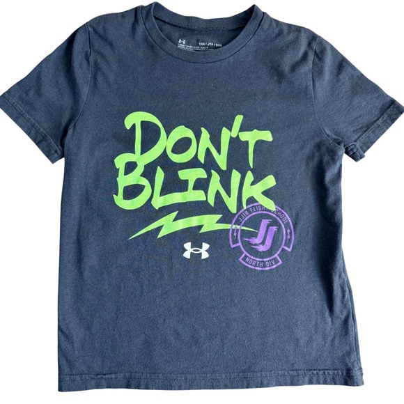 Under Armour Other - Under Armour Kids T Shirt YXS Don't Blink Flight School Graphic Tee